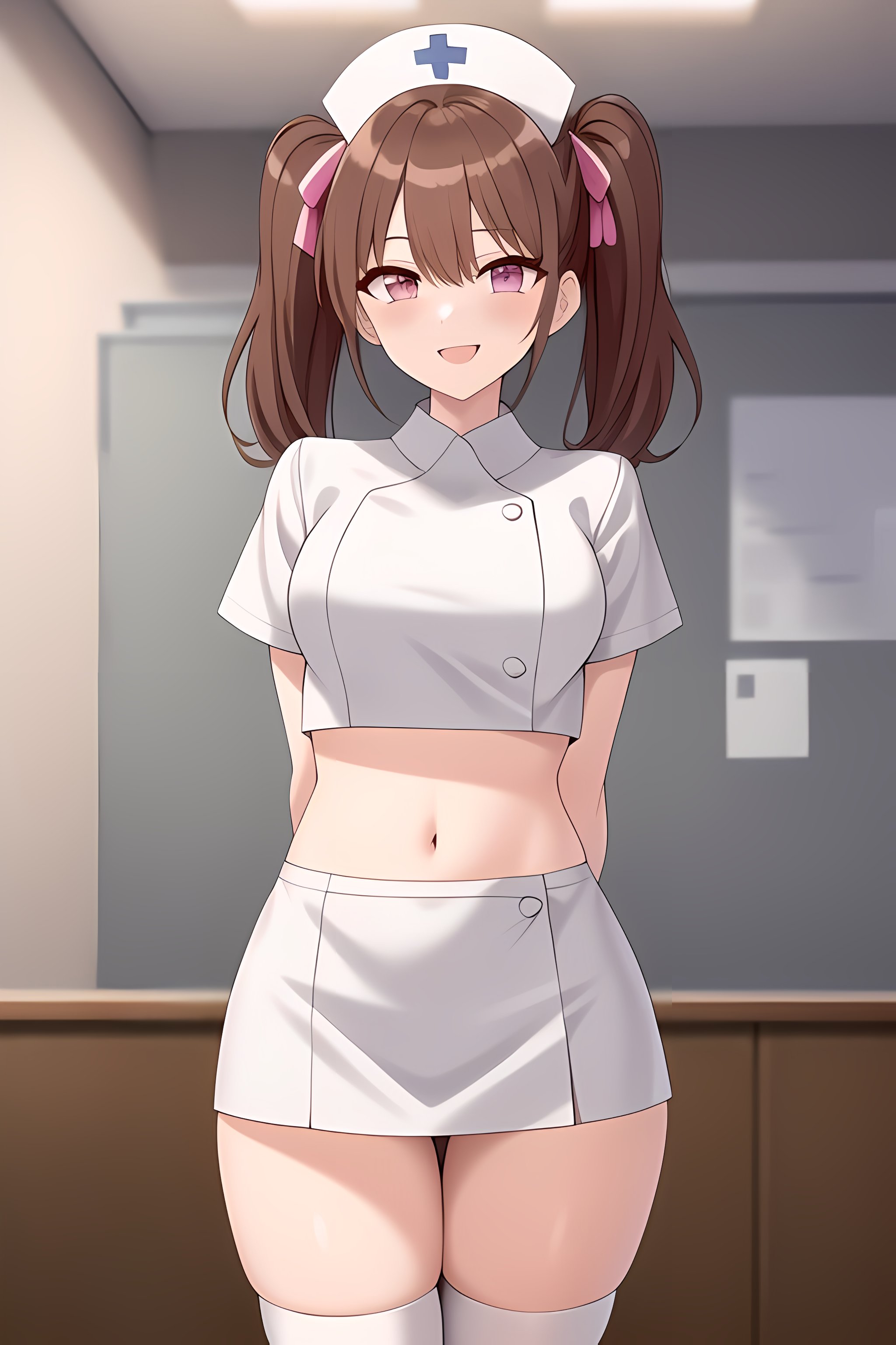 天然で大きな胸